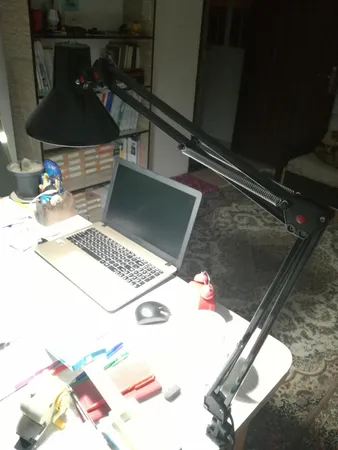 چراغ مطالعه مدل EN-101 همراه با لامپ ال ای دی 6 وات سهند E27