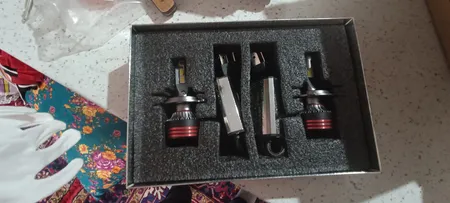 هدلایت لامپ خودرو اسمارت مدل M10 PRO پایه H4 بسته دو عددی