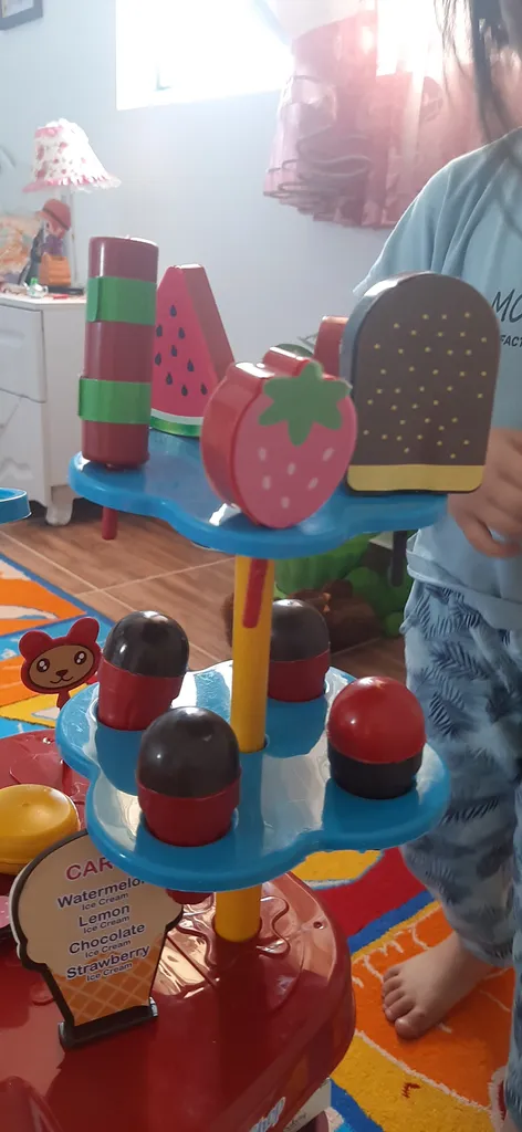 اسباب بازی سوپر مارکت مدل 703 به همراه چرخ خرید