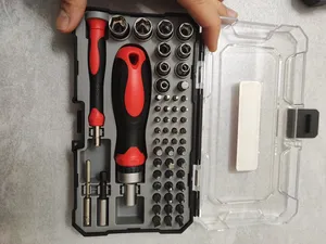 تجریه خرید مجموعه 55 عددی پیچ گوشتی جغجغه ای ساعتی و سری بکس رونیکس مدل RH-2717