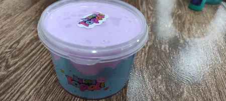 ژل بازی اسلایم تپلی مدل خامه ای KH310 پشن فروت