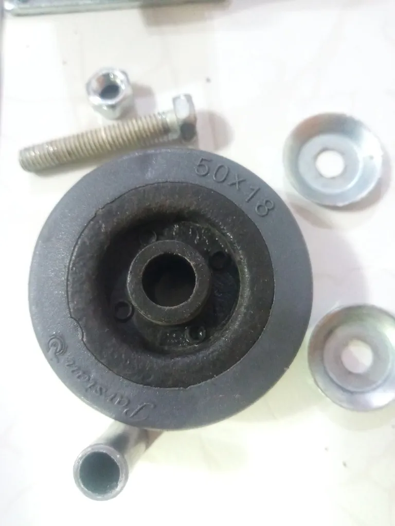 چرخ کفی دار کد AT717-5 بسته 2 عددی