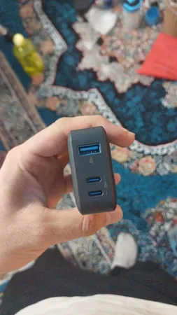 پاوربانک 30 وات انکر مدل A1256 ظرفیت 10000 میلی آمپر ساعت