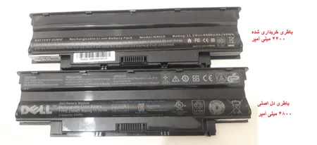 باتری لپ تاپ 6 سلولی جیمو مدل J1KND مناسب برای لپ تاپ دل Inspiron 5110/5010