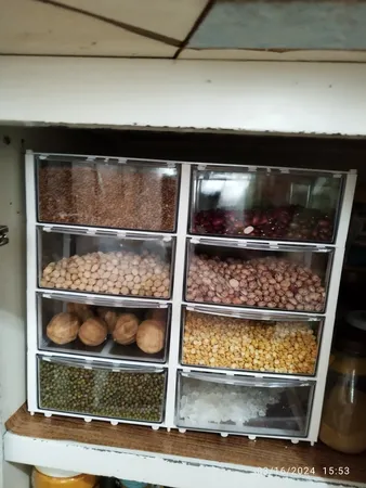 ست جای حبوبات 8 پارچه مدل ستایش