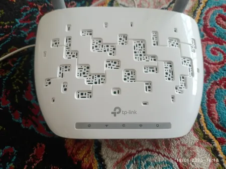 مودم روتر ADSL2 Plus بی‌سیم N300 تی پی-لینک مدل TD-W8961N_V1