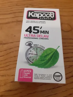 کاندوم کاپوت مدل 45 Minutes بسته 12 عددی