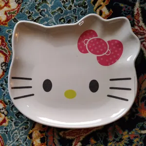 تجریه خرید بشقاب کودک مهروز مدل KT-24 طرح کیتی