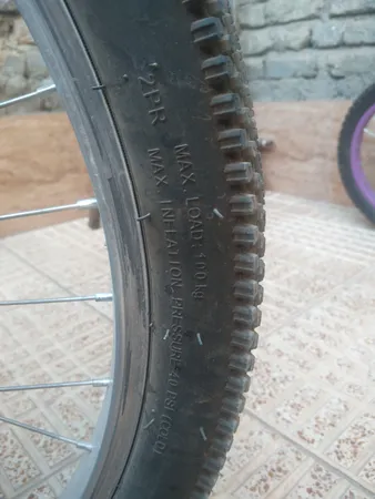 تایر دوچرخه ایران یاسا مدل گل ریز پهن کد 24X2.35