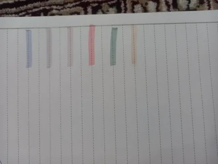 ماژیک علامت گذار مدل پاستلی مکعبی کد QJ-0924A بسته 6 عددی