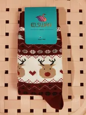 تجریه خرید جوراب زنانه ال سون مدل کاج و گوزن کد PH612