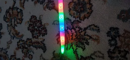 ریسه ال ای دی مدل RGB-remote طول 5 متر