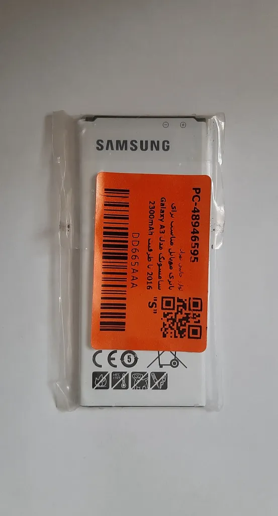 باتری موبایل مناسب برای سامسونگ مدل Galaxy A3 2016 با ظرفیت 2300mAh