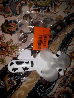 پنکه دستی طرح گاو مدل BL151126