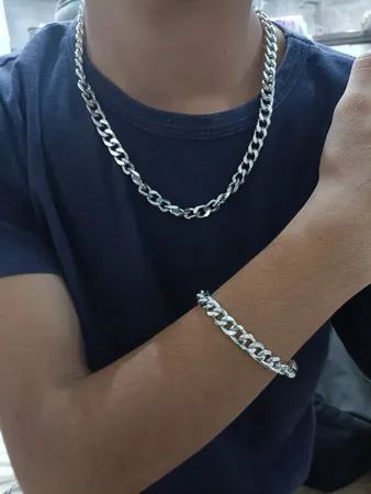 نیم ست مردانه مدل استیل کد 8451