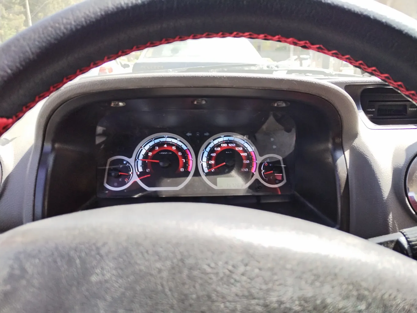 صفحه کیلومتر خودرو کد 02 مناسب برای پراید صبا