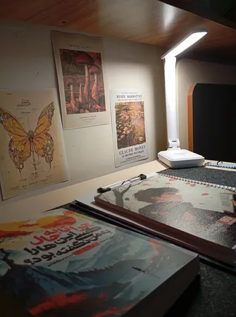 چراغ مطالعه ویداسی مدل WD-6082Q