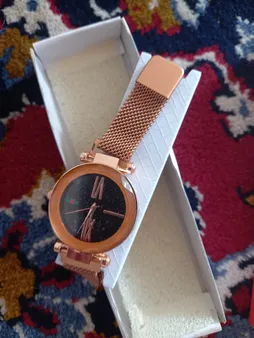 ساعت مچی عقربه ای دخترانه مدل Di Rozgold