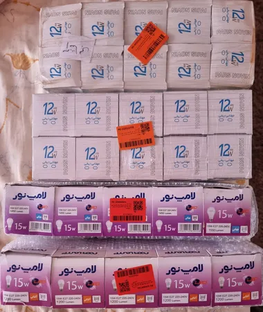 لامپ ال ای دی 12 وات پارس نوین کد P-L12W پایه E27 بسته 10 عددی