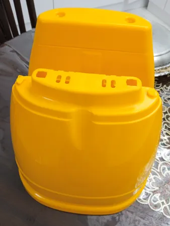 گلدان گل آذین مدل پلاستیکی نرده ای کد 642