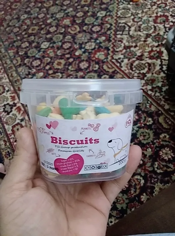 بیسکوئیت تشویقی سگ و گربه  پی سی ال کد PCL12