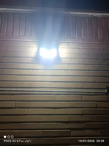 تجریه خرید چراغ خورشیدی مدل 100 LED