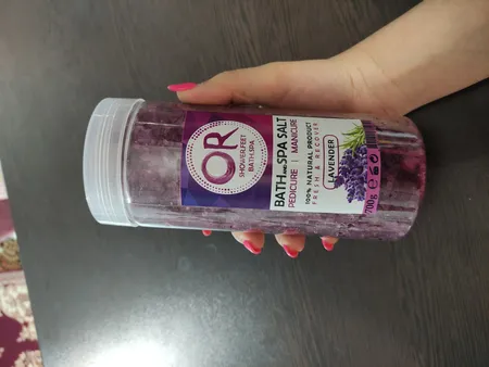 نمک حمام اور مدل Lavender وزن 800 گرم