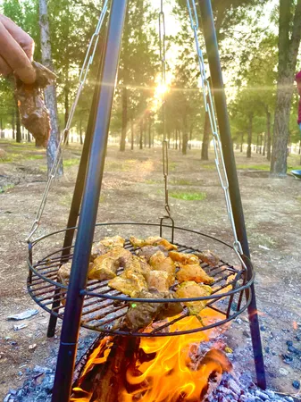 استند و ساج گریل سفری کد 001