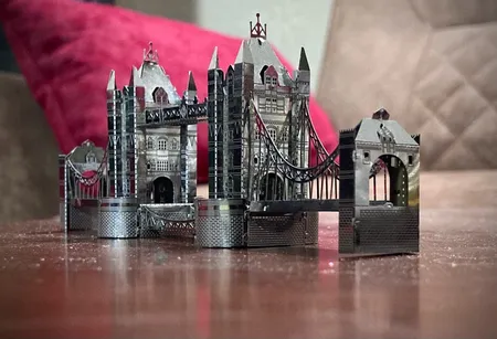 پازل سه بعدی فلزی مدل Tower Brideg