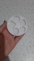 قالب رزین مدل گردنبند کد G5