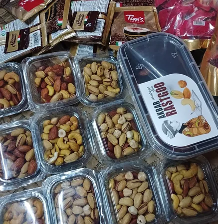 آجیل مخلوط شور اکبر راستگو- 600 گرم