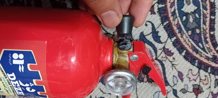 کپسول آتش نشانی دژ مدل YP-1KG وزن 1 کیلوگرم