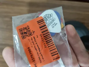 تجریه خرید پیک گیتار دانلوپ مدل Tortex 0.73mm مجموعه 5 عددی