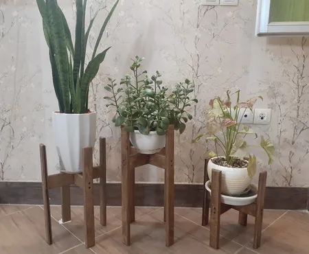 استند گلدان مدل آتروپات مجموعه 3 عددی