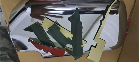 قاب آینه جانبی مدل PRDSTL مناسب برای پراید بسته 2 عددی