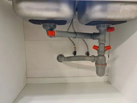 سیفون ظرفشویی آبا کد 120