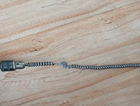 فنر لوله باز کن فنر شاهرخی مدل  صنعتی دریلی خانگی طول 5 متر