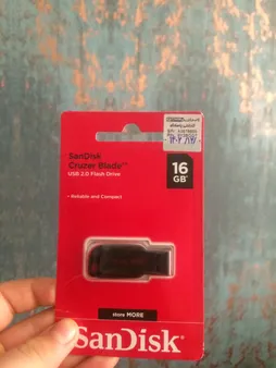 فلش مموری سن دیسک مدل Cruzer Blade CZ50 ظرفیت 16 گیگابایت با رابط USB 2.0