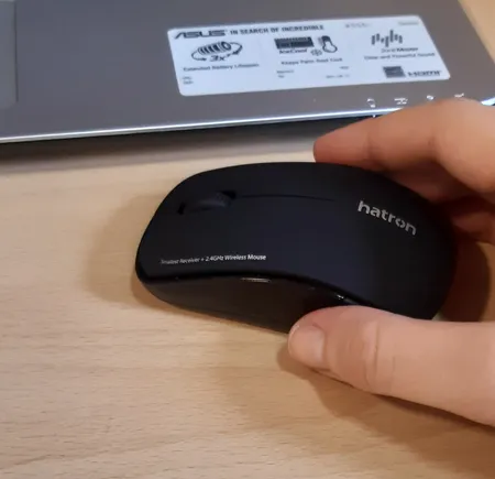 ماوس بی سیم هترون مدل HMW108SL