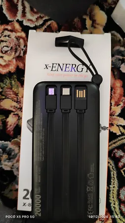پاوربانک 22.5 وات ایکس انرژی مدل X-823 ظرفیت 20000 میلی آمپر ساعت