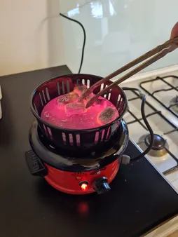 زغال سرخ کن مدل حامد