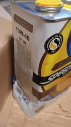 روغن موتور اسپیدی مدل پلاتینیوم 10W40 SM حجم 4 لیتر