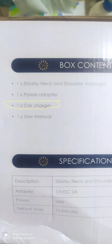 ماساژور شانه و گردن بادی لند مدل DK-412