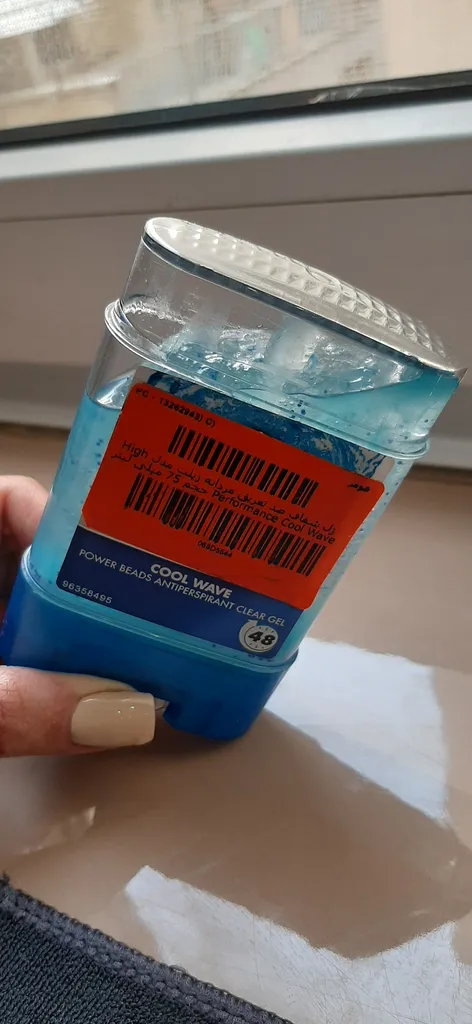 ژل شفاف ضد تعریق مردانه ژیلت مدل High Performance Cool Wave حجم 75 میلی لیتر