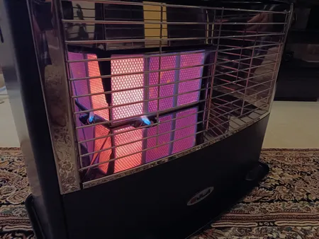 بخاری گازی آبسال مدل هوشمند کد 405