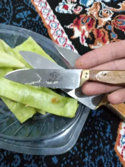 ست 3 پارچه چاقو آشپزخانه زنجان مدل مروارید