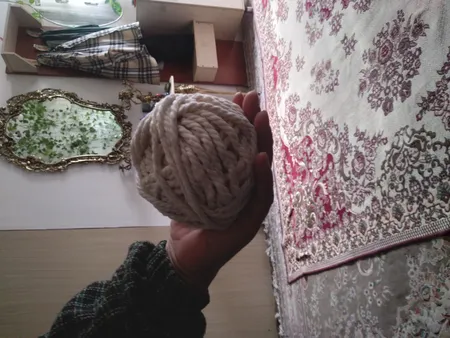 نخ مکرومه مدل تابیده کد 100G