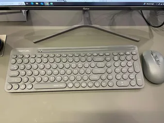 کیبورد و ماوس بی سیم ای فورتک مدل FG_33OO_AIR2