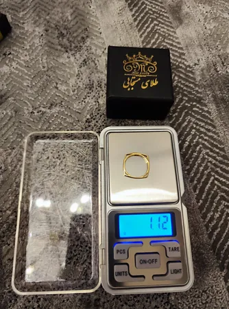 انگشتر طلا 18 عیار زنانه طلای مستجابی مدل 670192 سایز 55