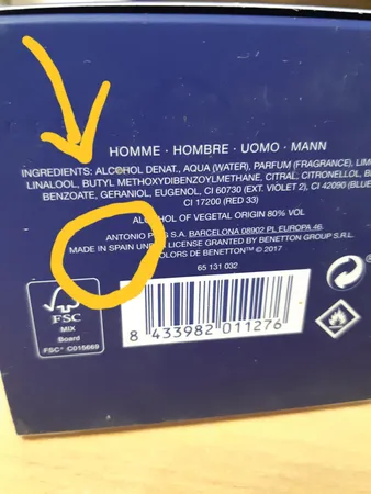 ادو تویلت مردانه بنتون مدل Colors Man Blue حجم 100 میلی لیتر